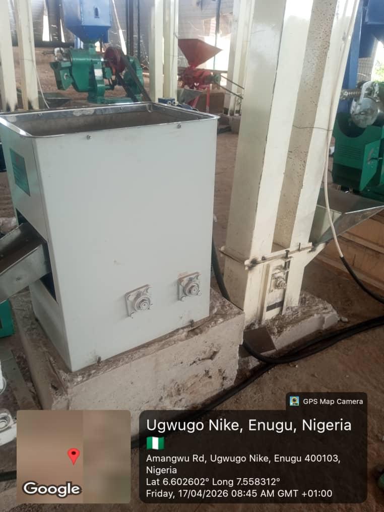 Processing line installation